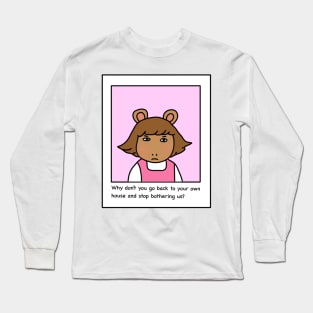 D.W. Is Over Francine Long Sleeve T-Shirt